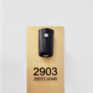 Smart Door Sign Light with Magnet Base Charging Body Sensing LED Decorative Wall Night Light